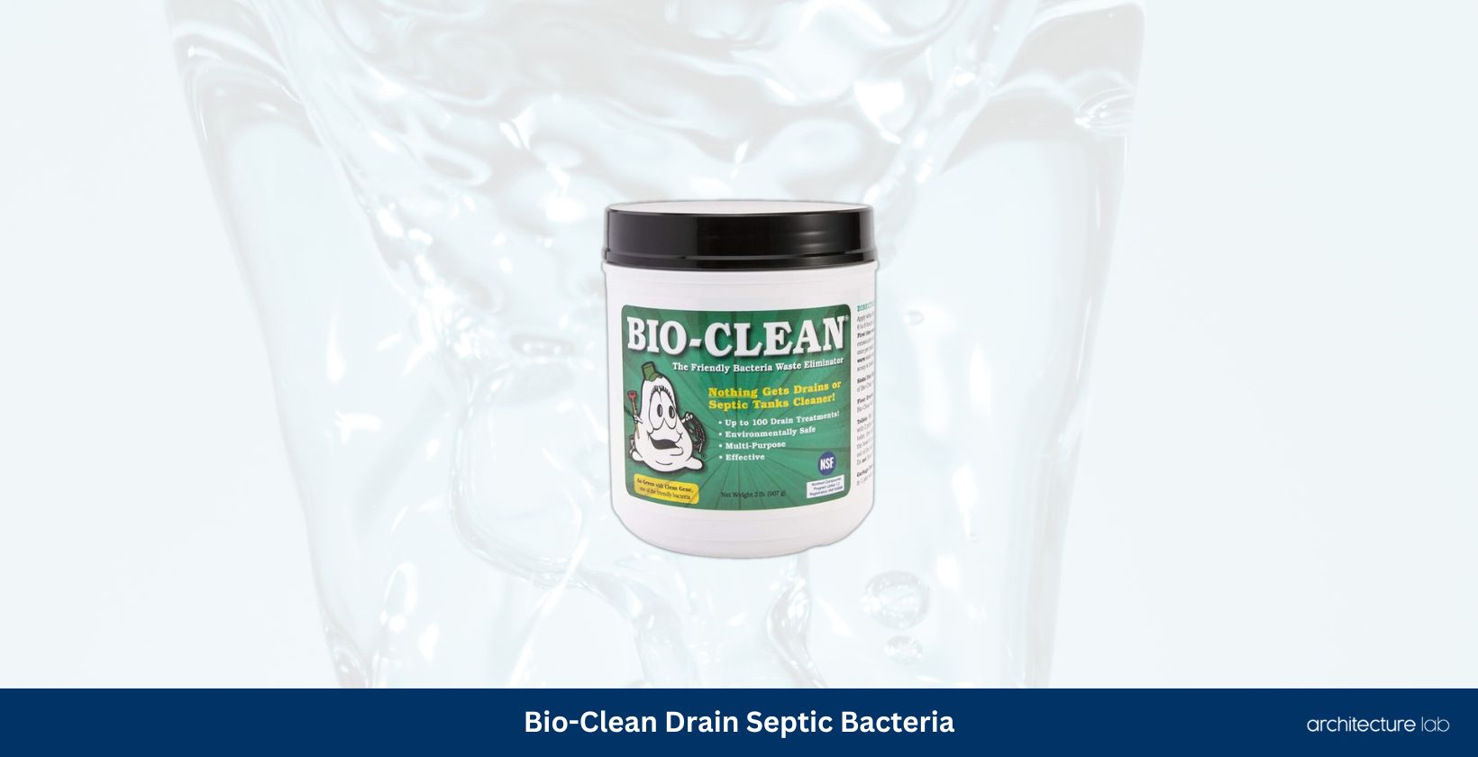 Bio clean drain septic bacteria