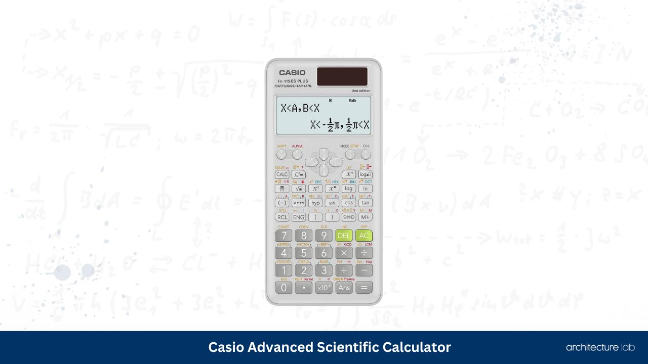 Casio advanced scientific calculator