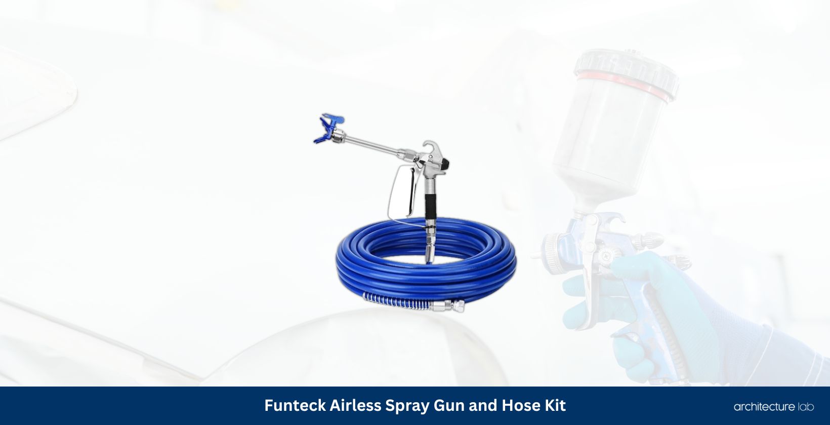 Funteck airless spray gun and hose kit