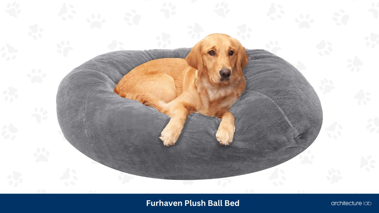 Furhaven plush ball bed10