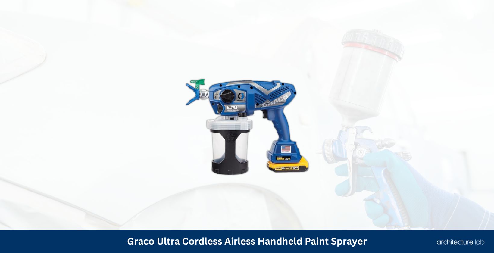 Graco ultra cordless airless handheld paint sprayer 17m363