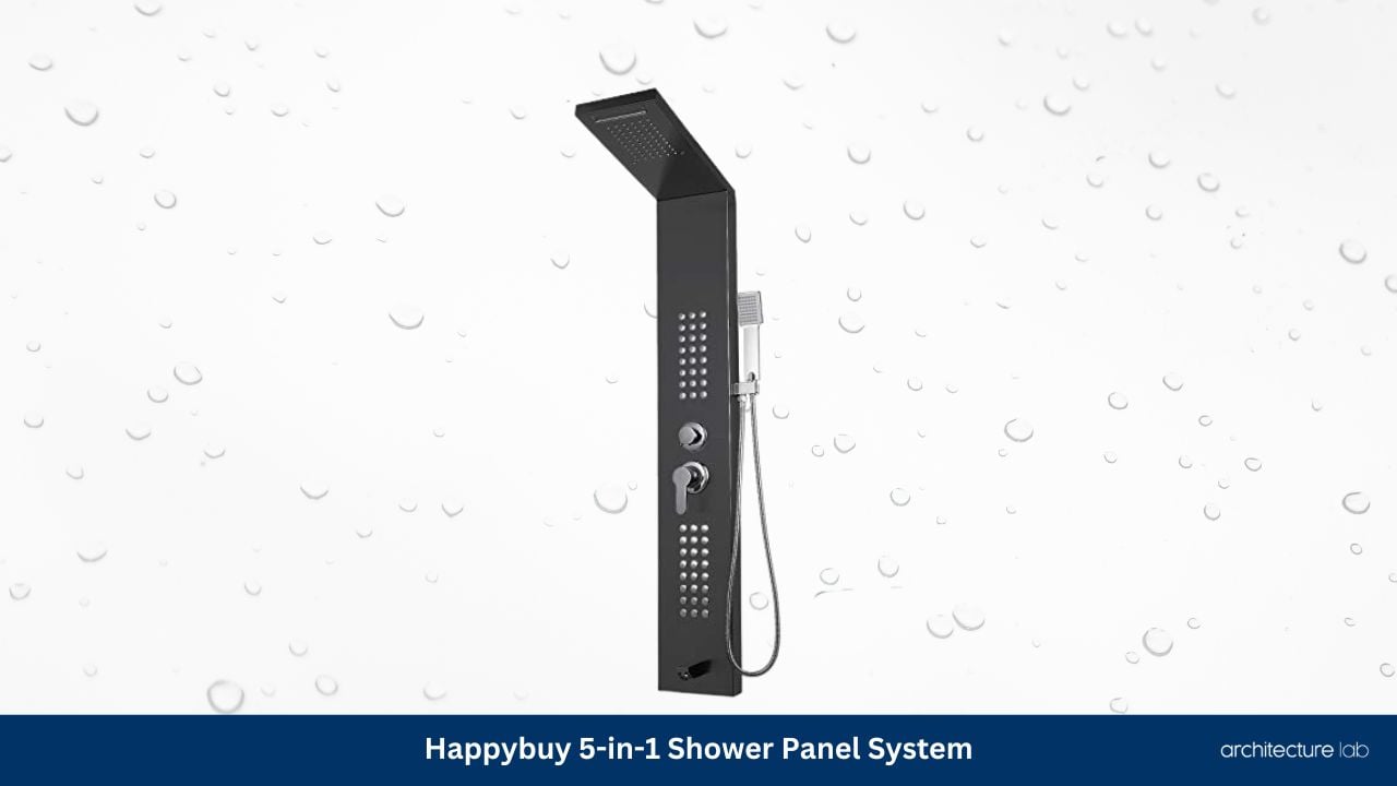 Happybuy 5 in 1 shower panel system