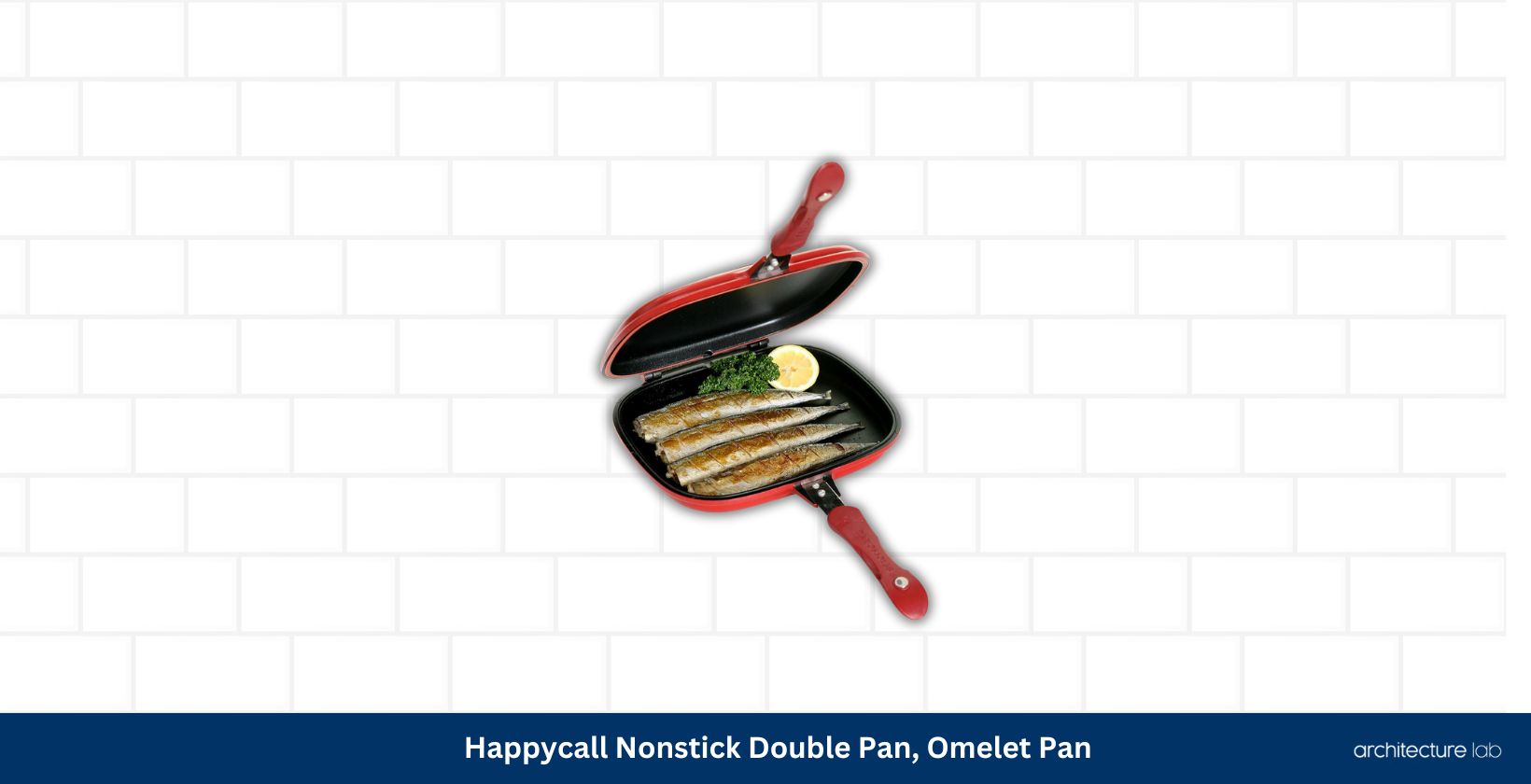 Happycall nonstick double pan omelet pan
