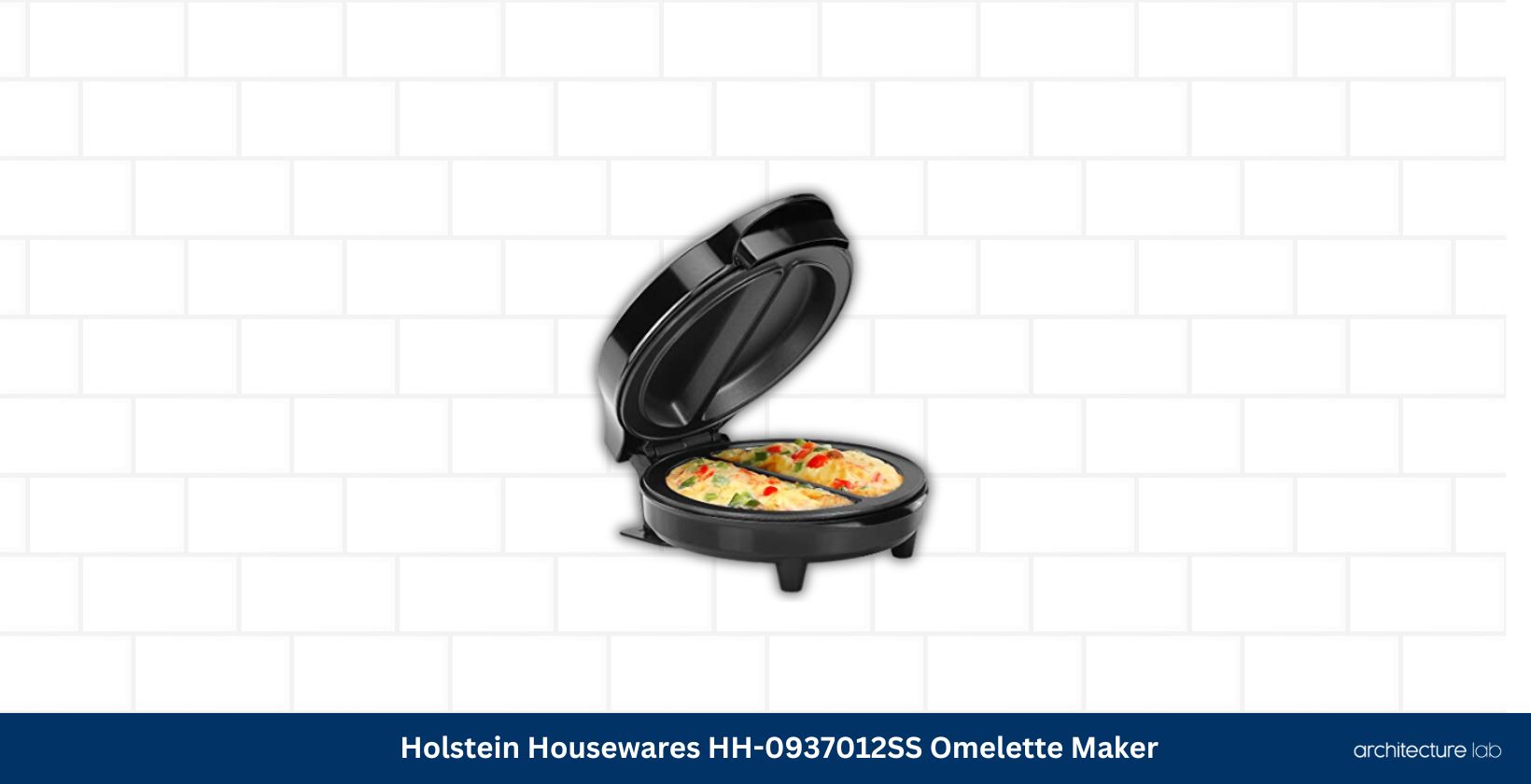 Holstein Housewares - Non-Stick 4 Section Omelet & Frittata Maker - Makes 4  Individual Portions Quick & Easy