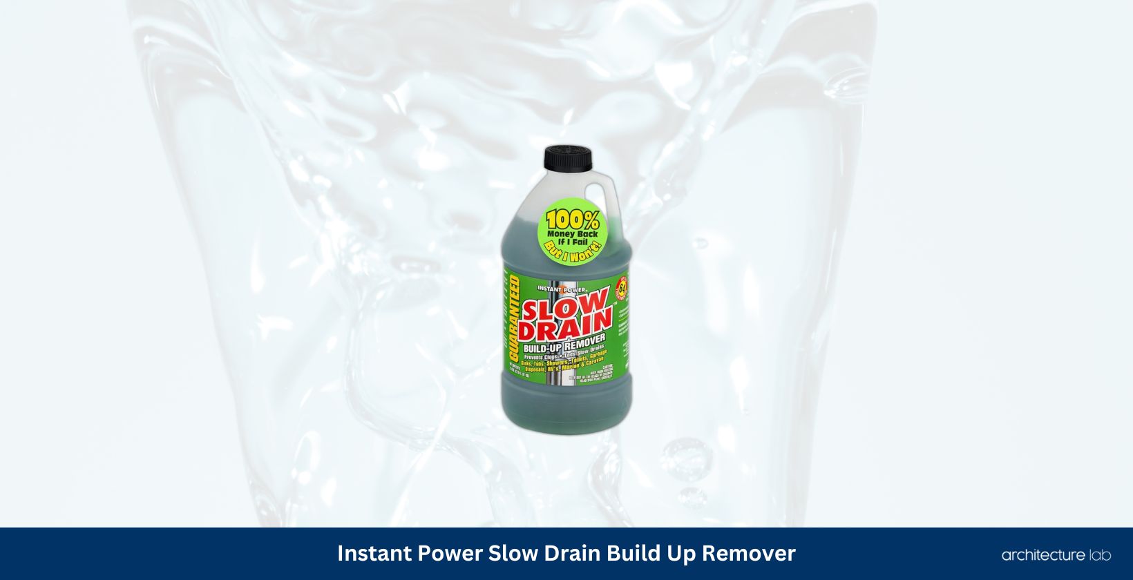 Instant power 1907 slow drain build up remover