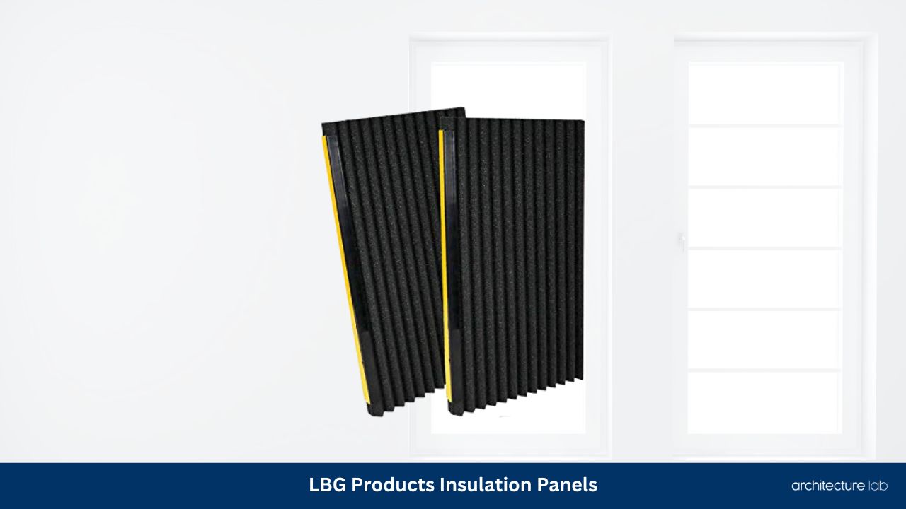 Lbg products insulation panels