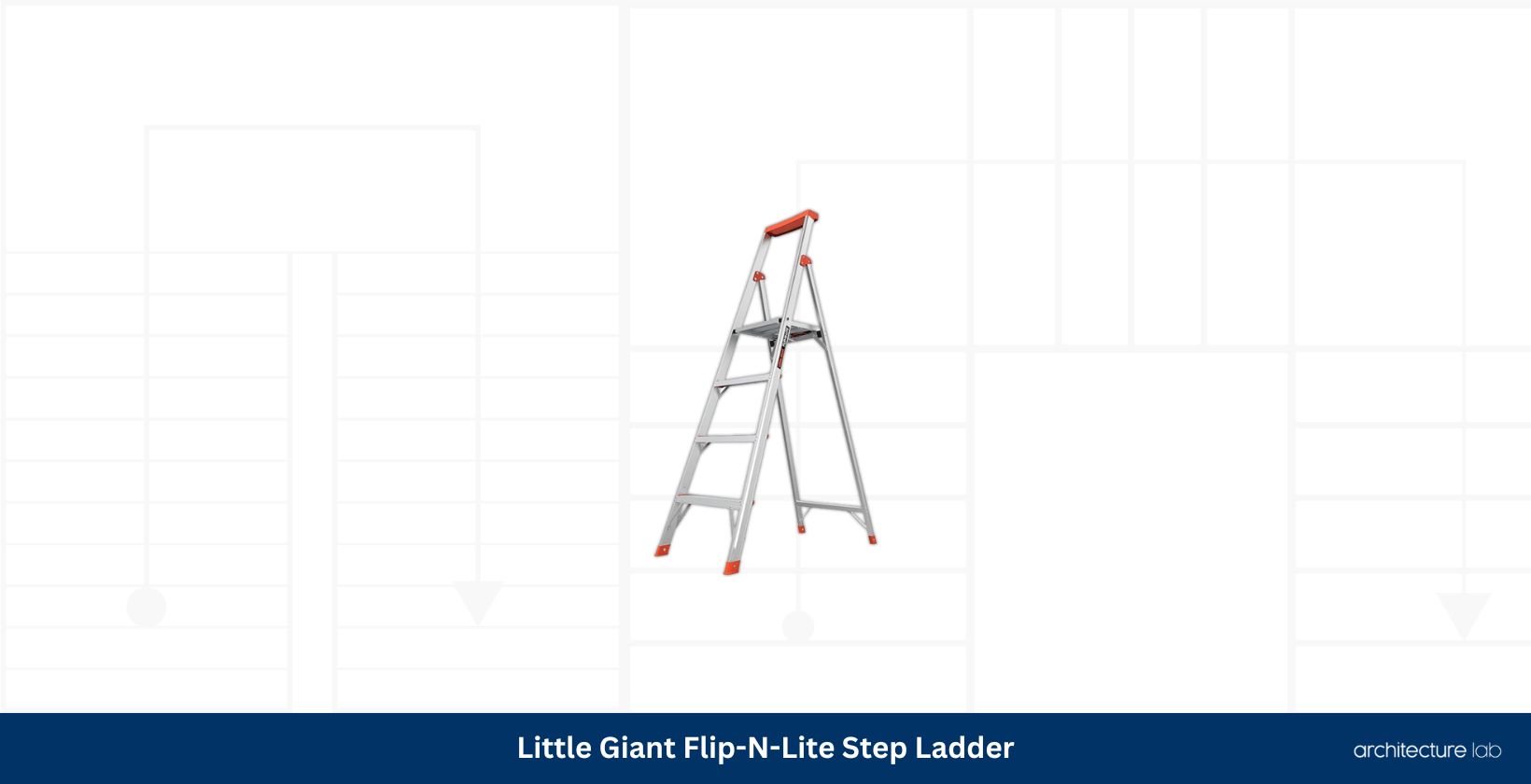 Little giant flip n lite duty rating stepladder 15270 001