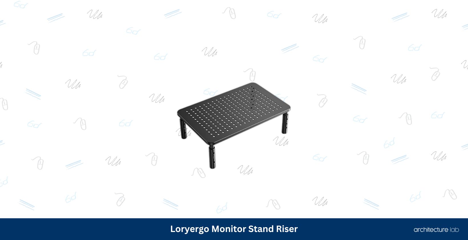 Loryergo lems03 monitor stand riser