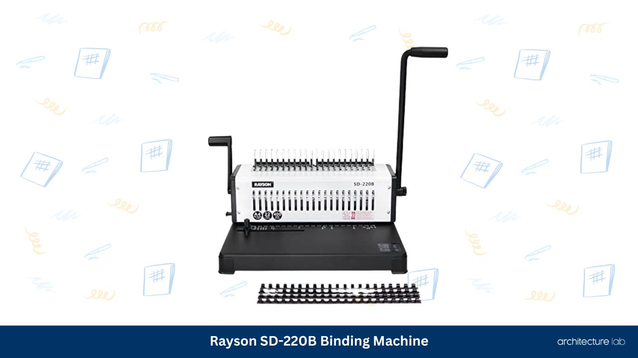 Rayson sd 220b binding machine