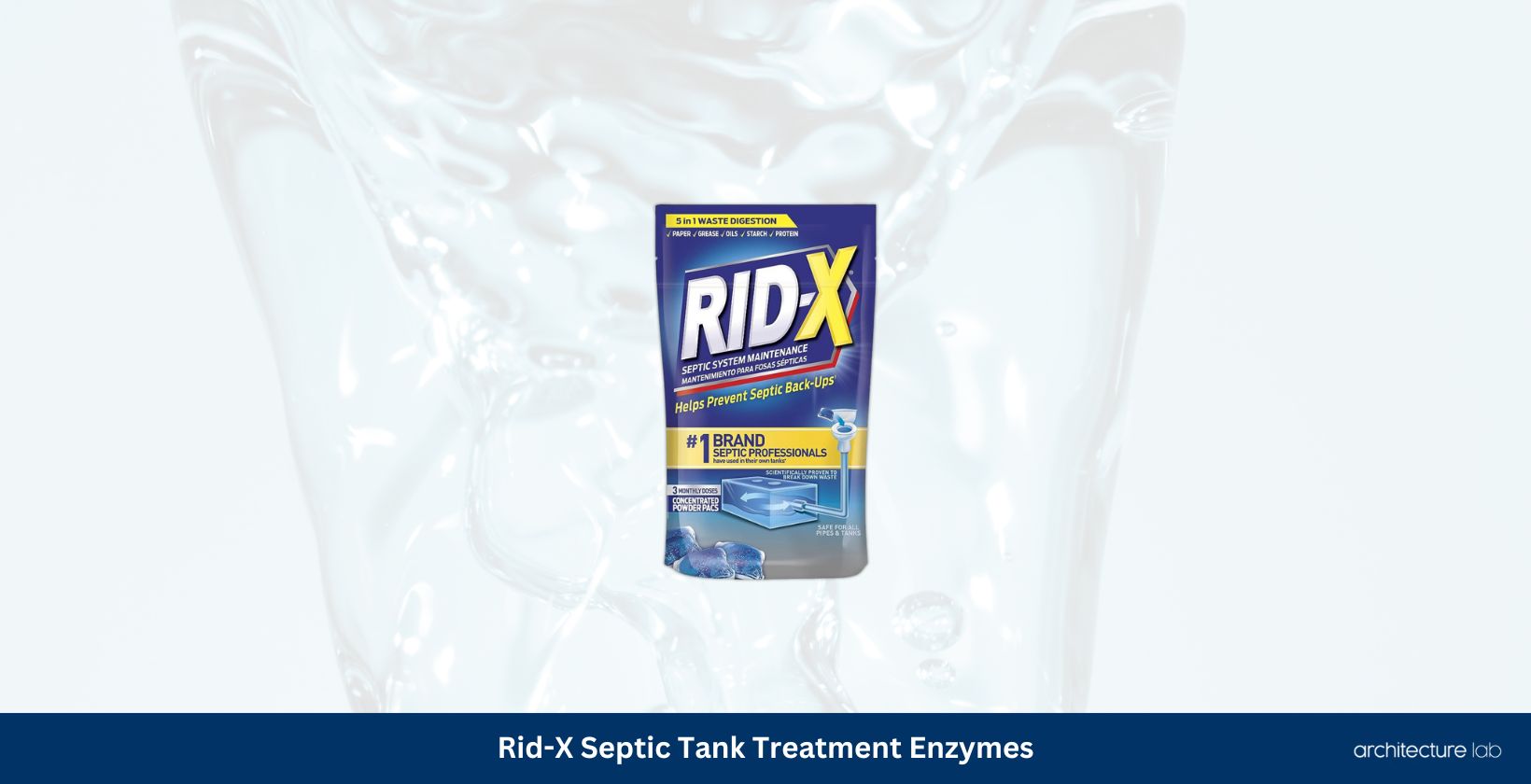 Rid x septic tank treatment enzymes
