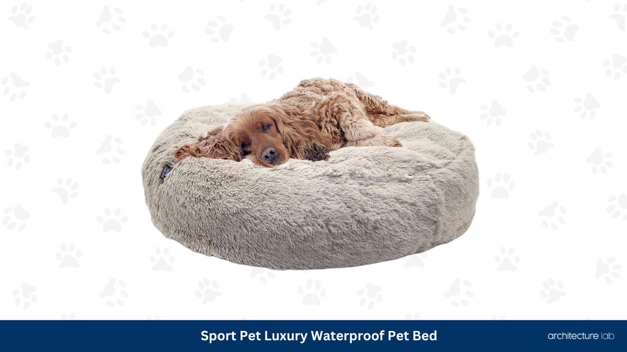 Sport pet luxury waterproof pet bed10