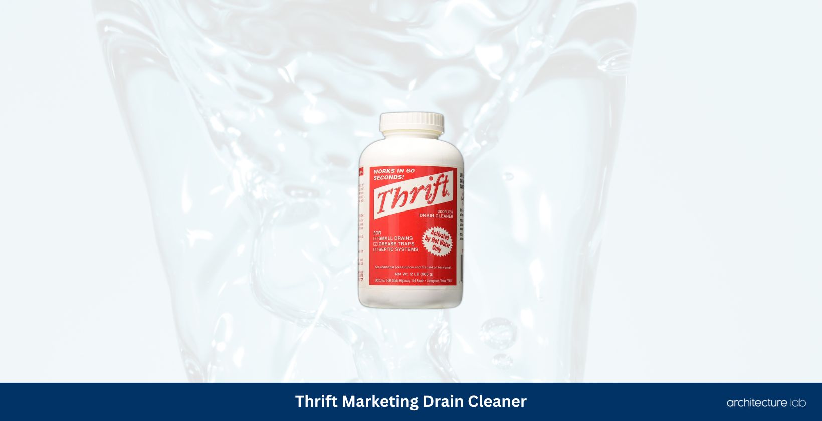 Thrift marketing gidds ty 0400879 drain cleaner