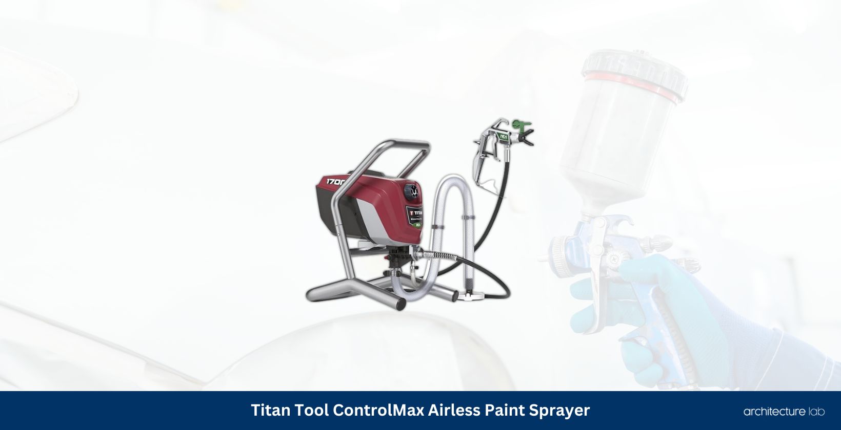 Titan tool 0580009 controlmax 1700 high efficiency airless paint sprayer