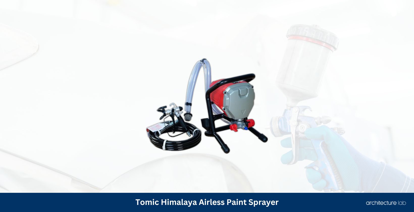 Tomic himalaya airless paint sprayer spray gun power painter rt sgals4