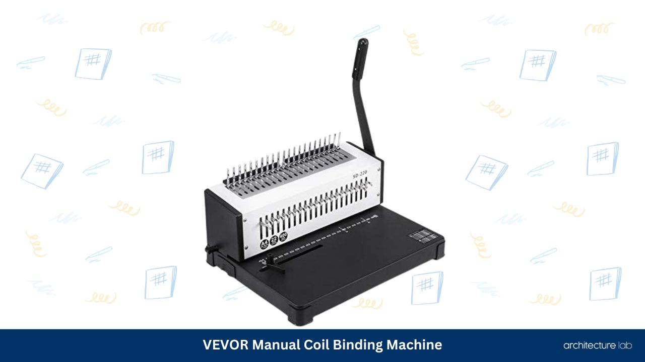 Vevor manual coil binding machine