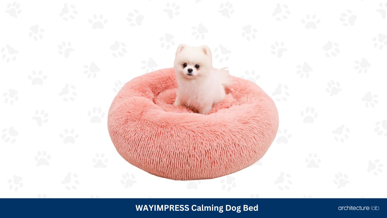 Wayimpress calming dog bed10