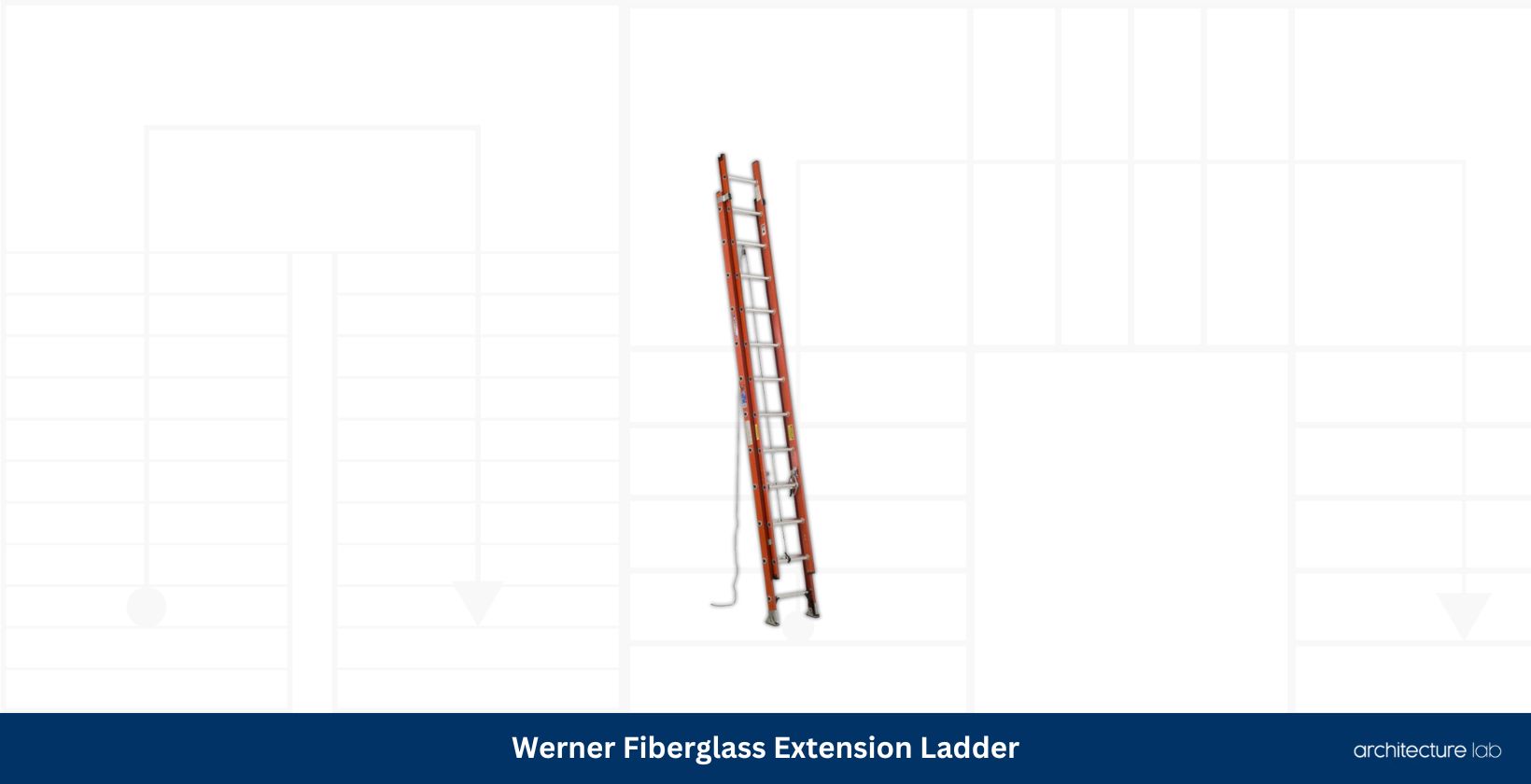 ‎werner fiberglass extension ladder d6224 2