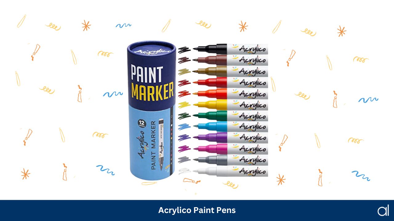 Acrylico paint pens