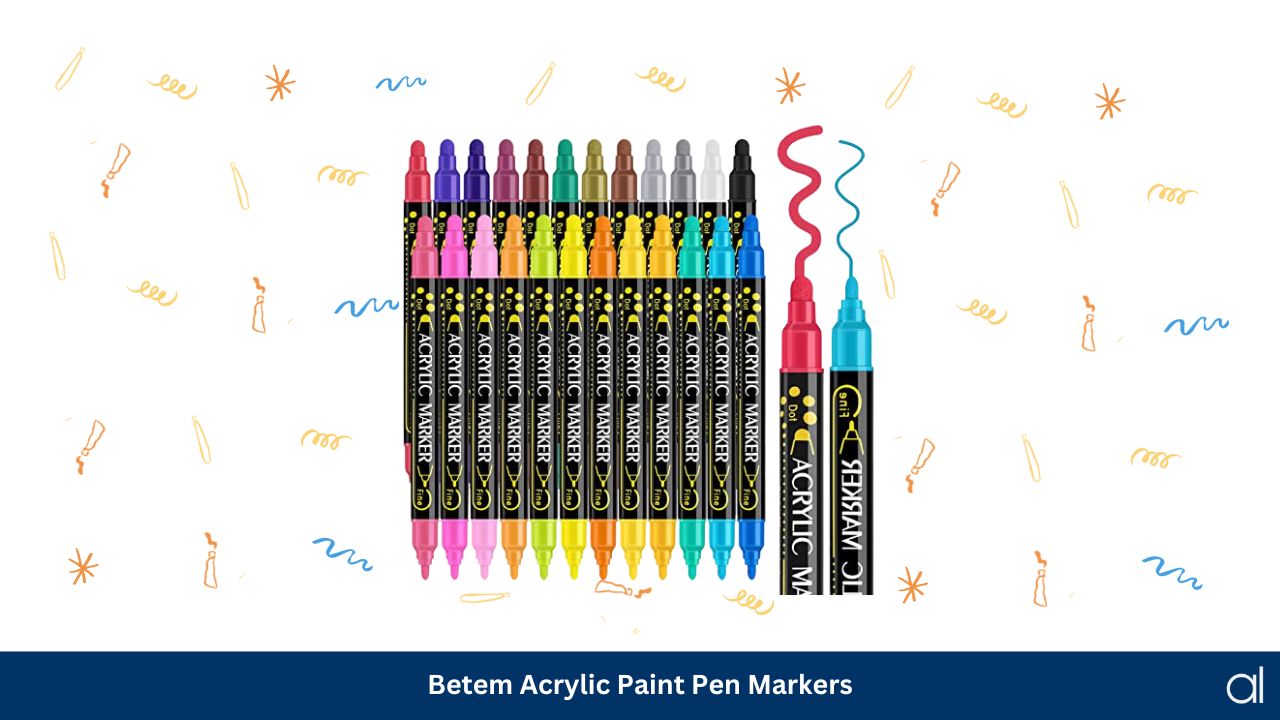 Betem acrylic paint pen markers