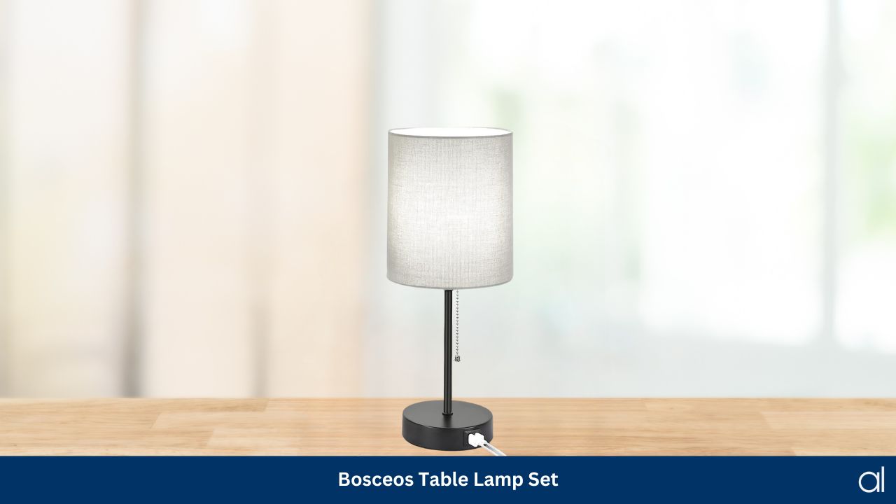 Bosceos table lamp set 1