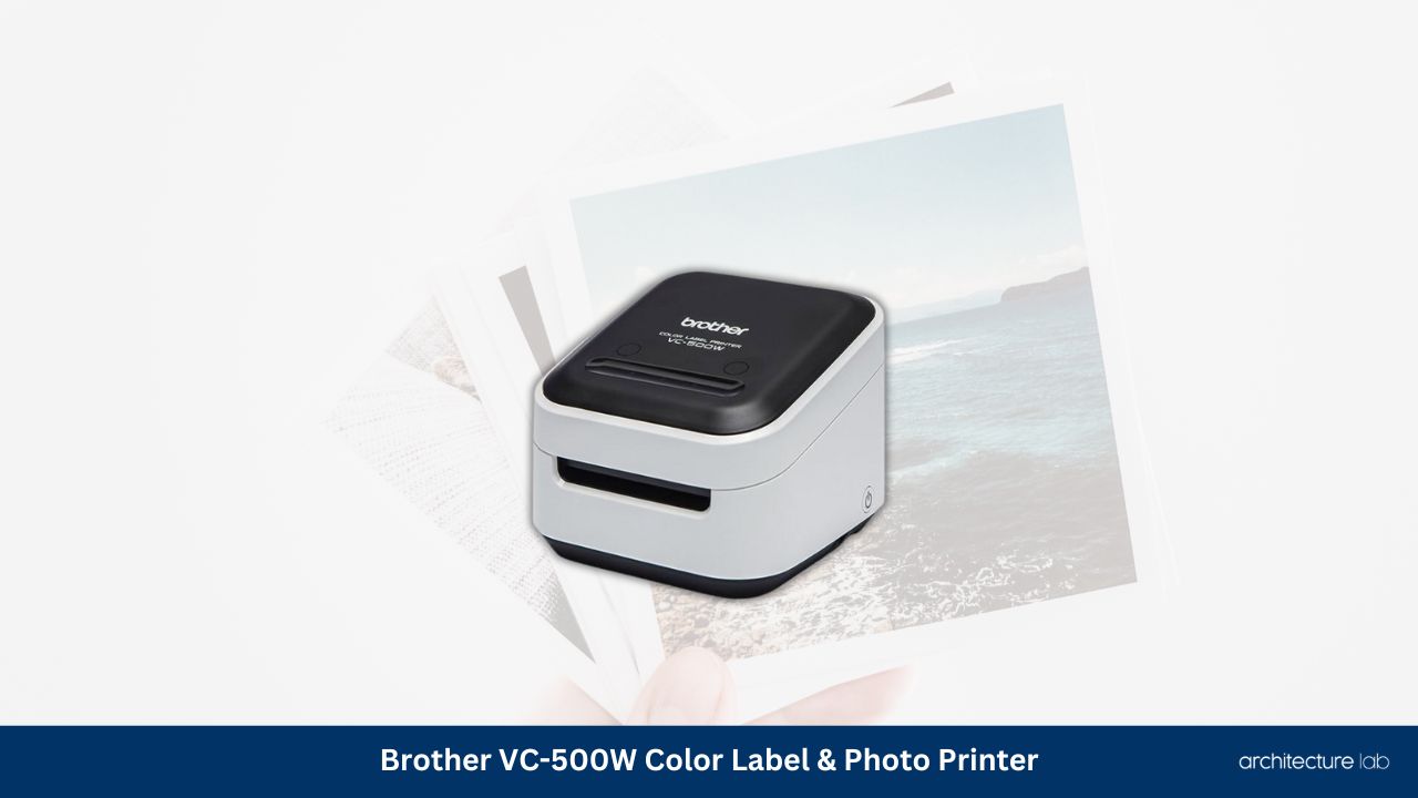 Brother vc 500w color label and photo printer