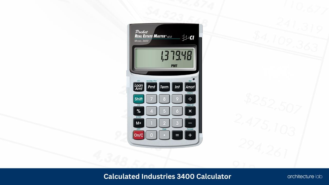 Calculated industries 3400 calculator