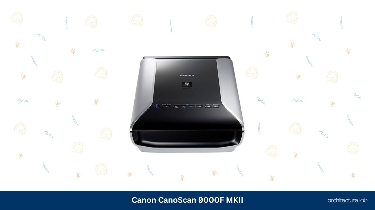 Canon canoscan 9000f mkii flatbed scanner