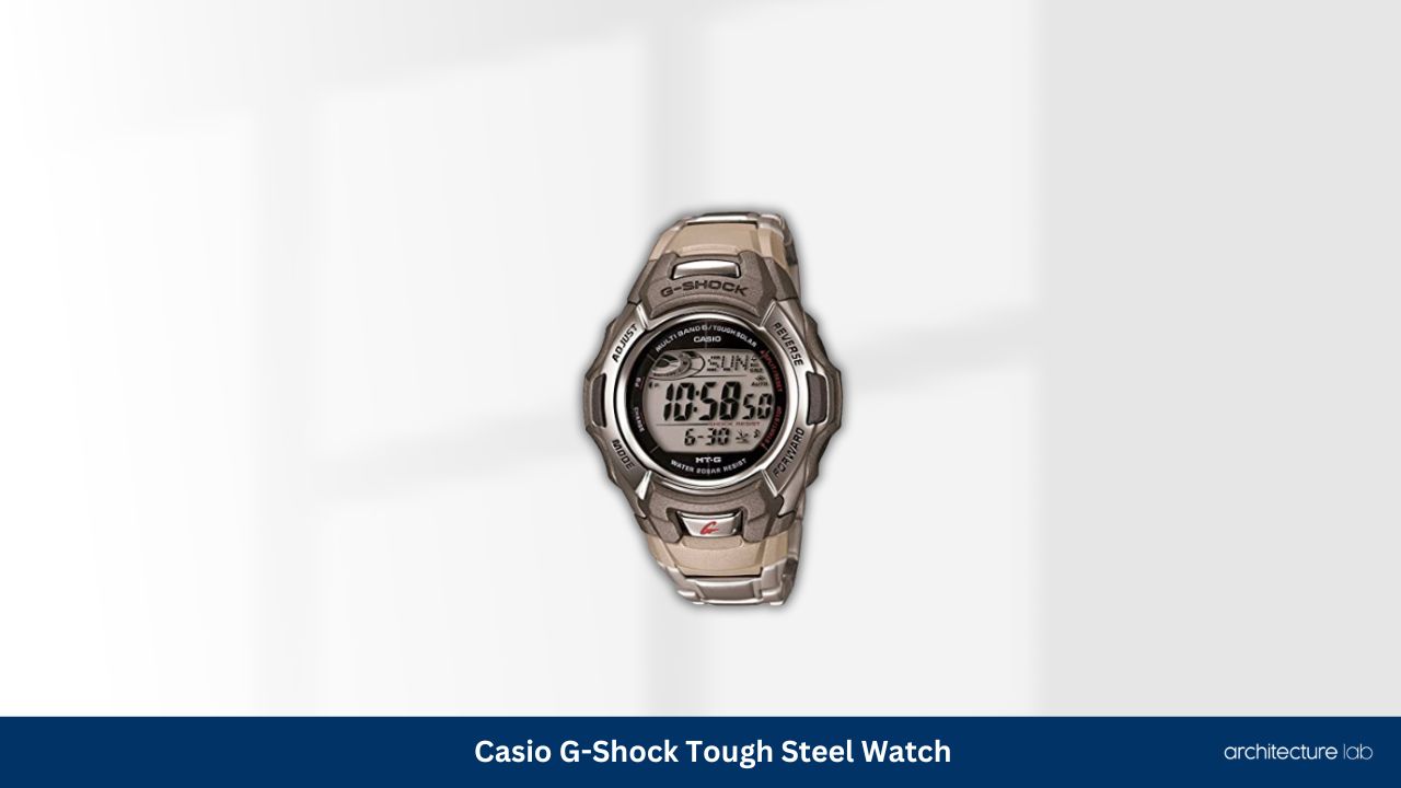 Casio g shock tough steel watch