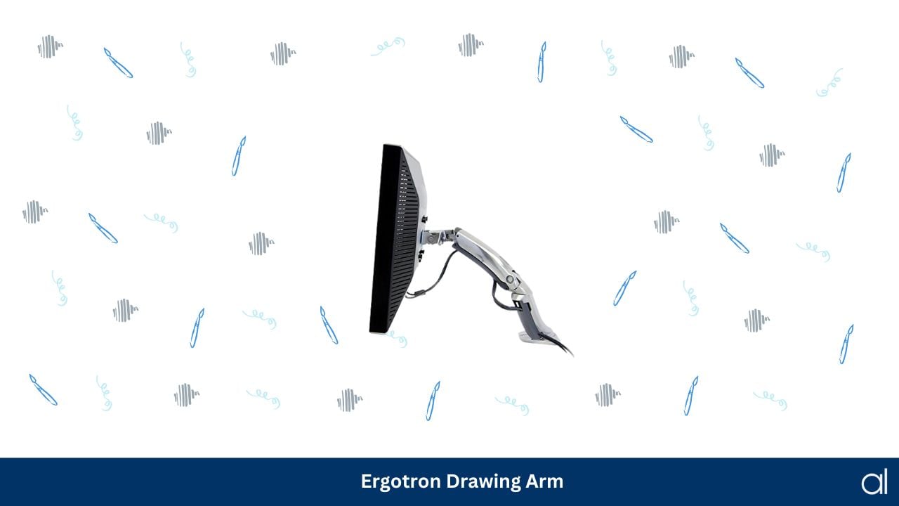 Ergotron drawing arm