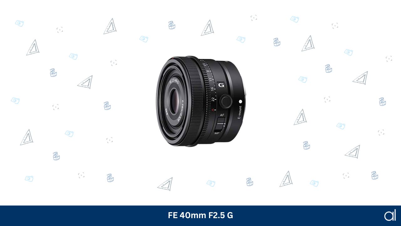 Fe 40mm f2. 5 g full frame ultra compact g lens