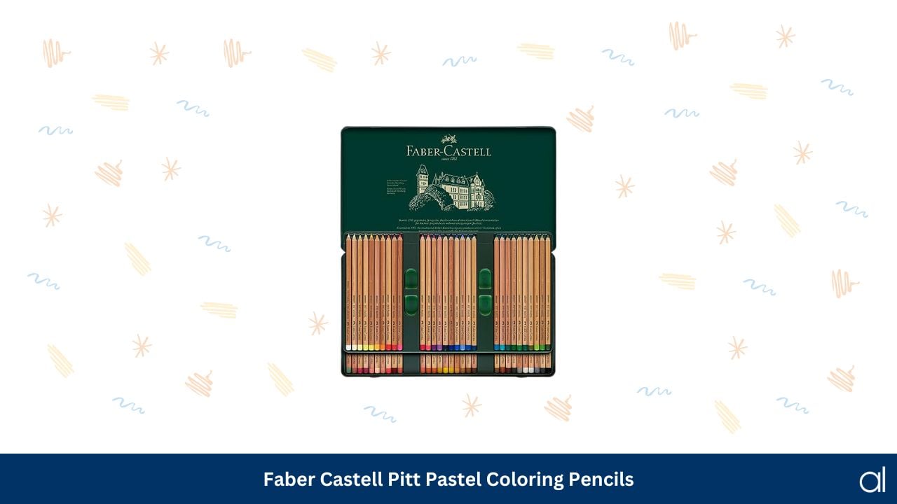 Faber castell pitt pastel coloring pencils