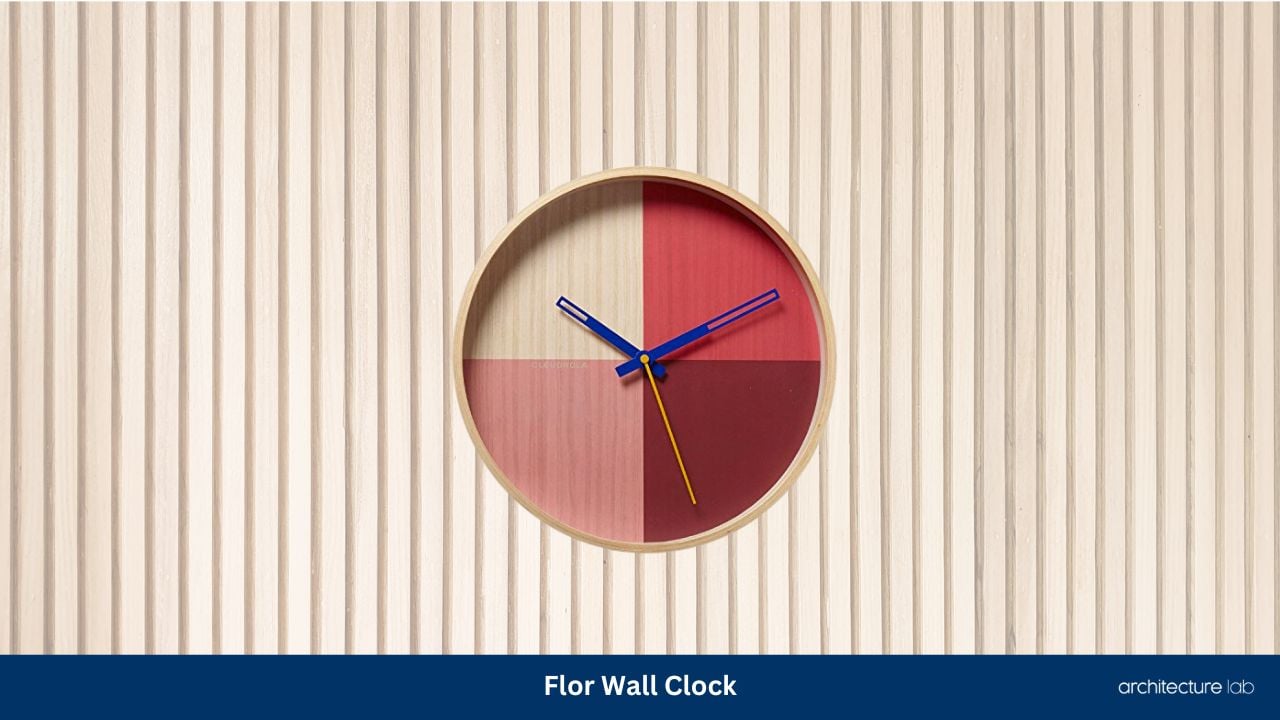 Flor wall clock