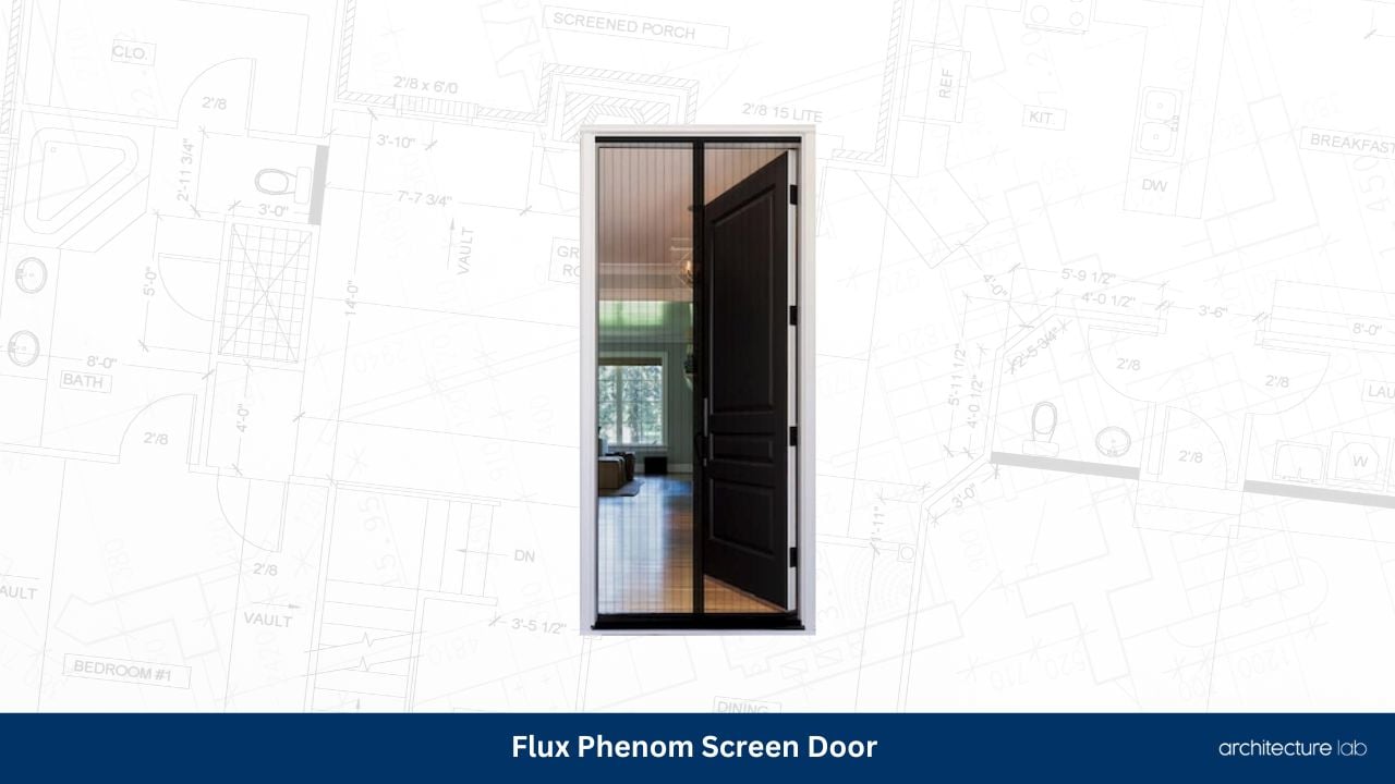 Flux phenom ‎1 magnetic screen door closure