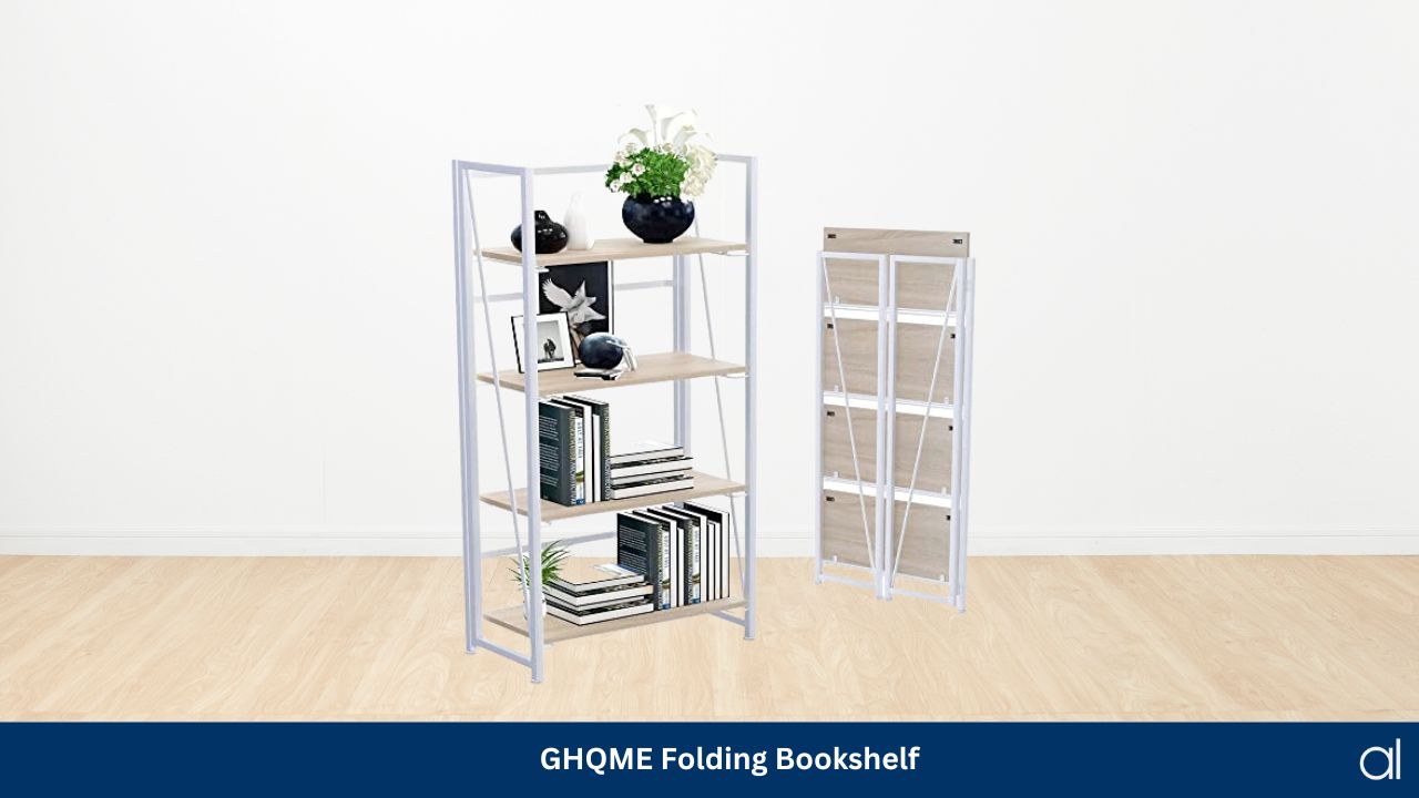 Ghqme folding bookshelf