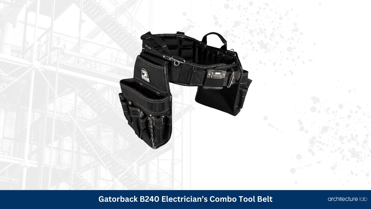 Gatorback b240 electricians combo tool belt 1
