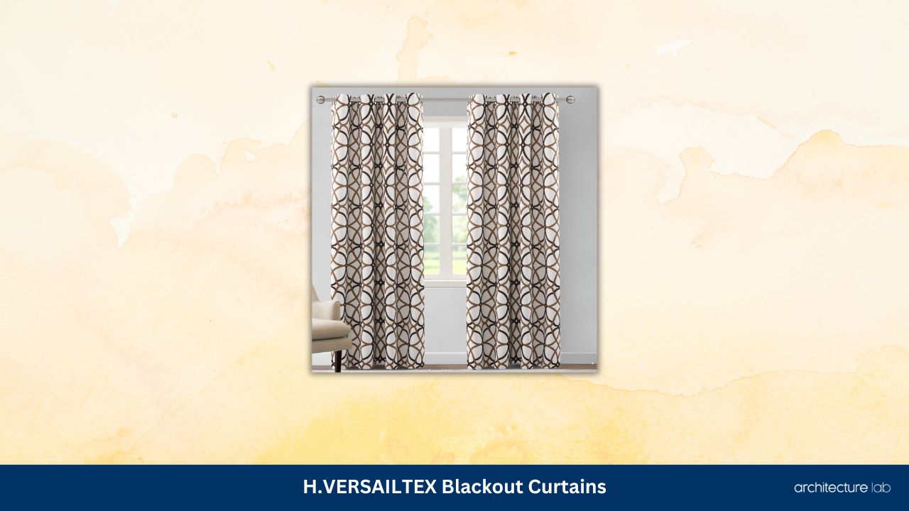 H. Versailtex blackout curtains 1