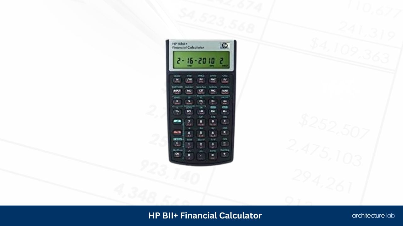 Hp bii financial calculator
