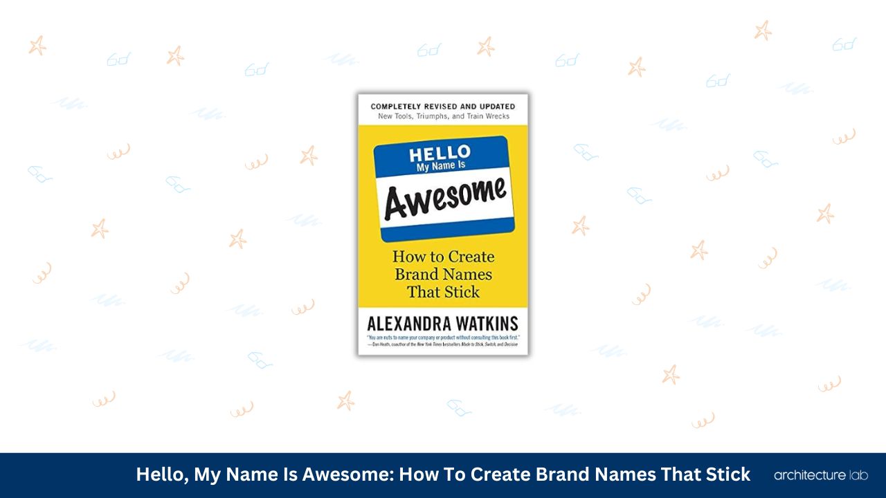 Hello my name is awesome how to create brand names that stick