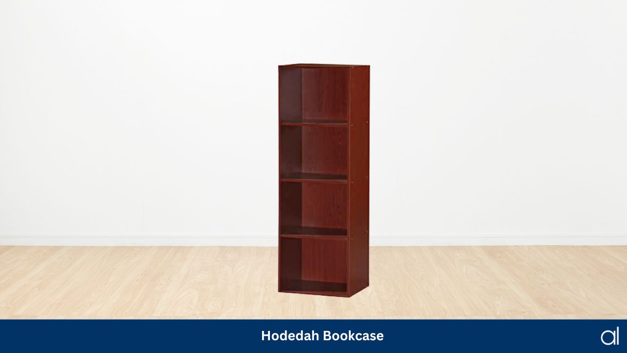 Hodedah 4 shelf bookcase