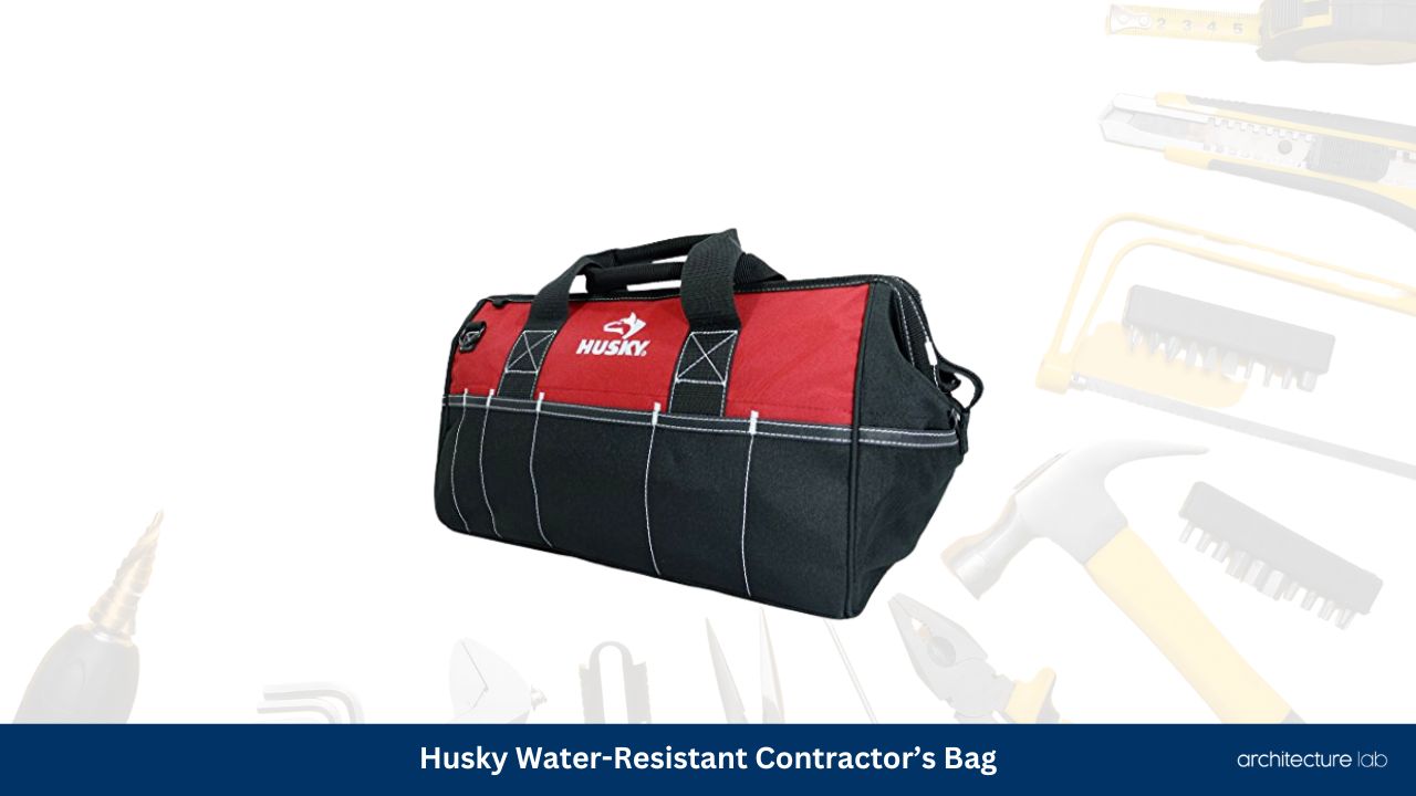 Husky water resistant contractors bag