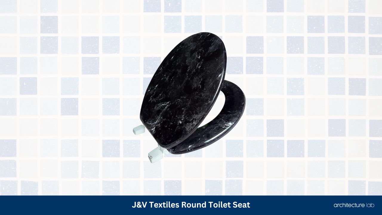 Jv textiles round toilet seat