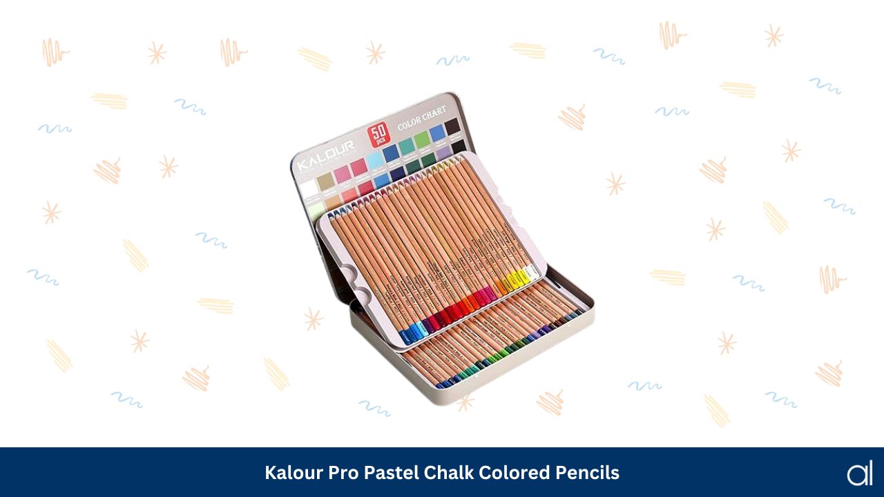 Kalour pro pastel chalk colored pencils