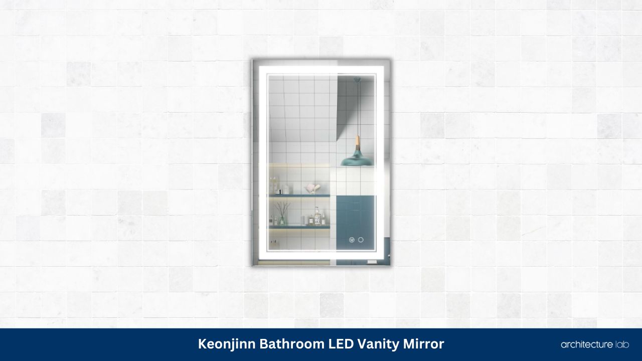 Keonjinn bathroom led vanity mirror