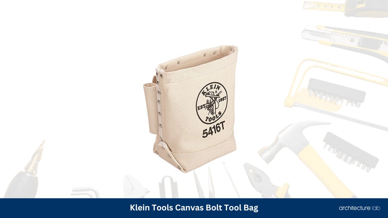 Klein tools canvas bolt tool bag