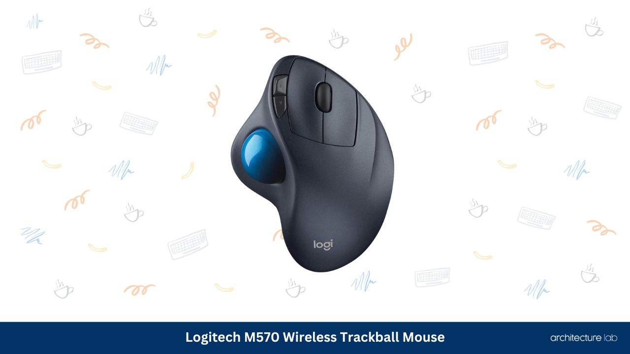 Logitech m570 wireless trackball mouse