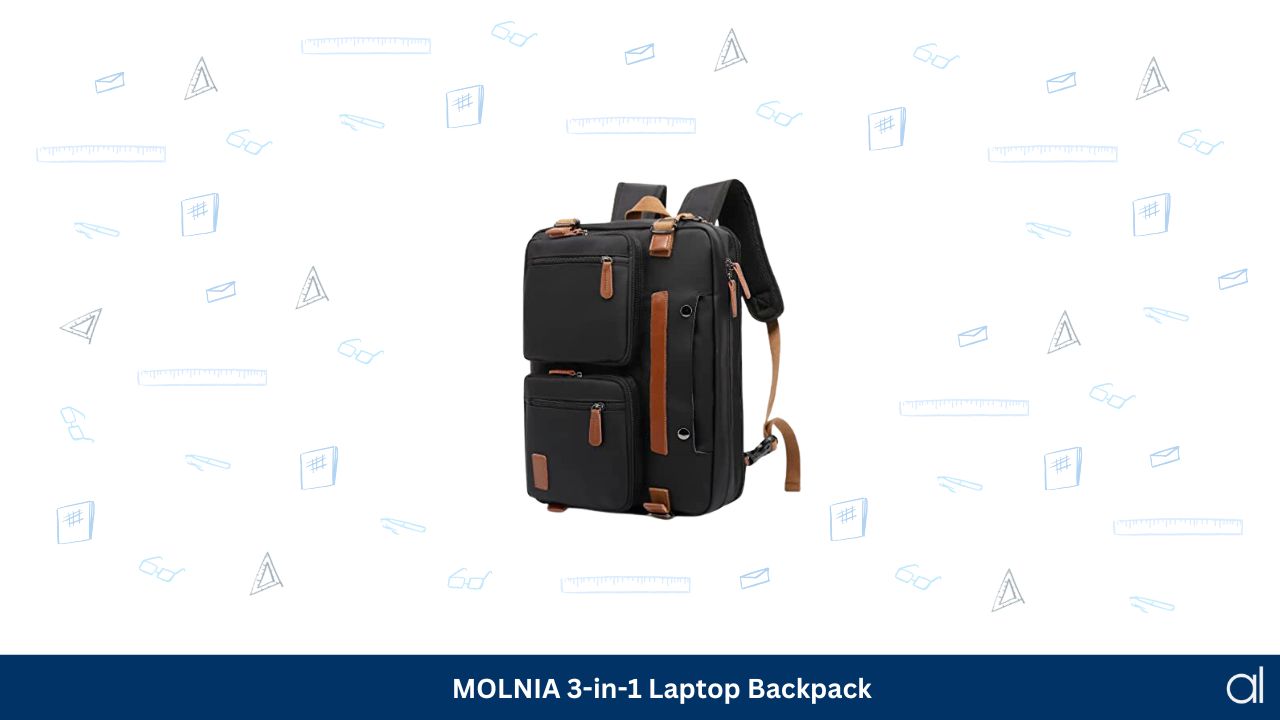 Molnia 3 in 1 laptop backpack