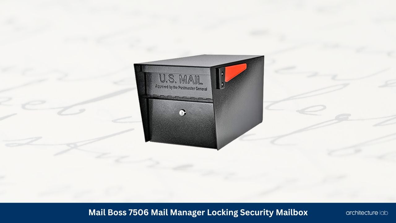Mail boss 7506 mail manager locking security