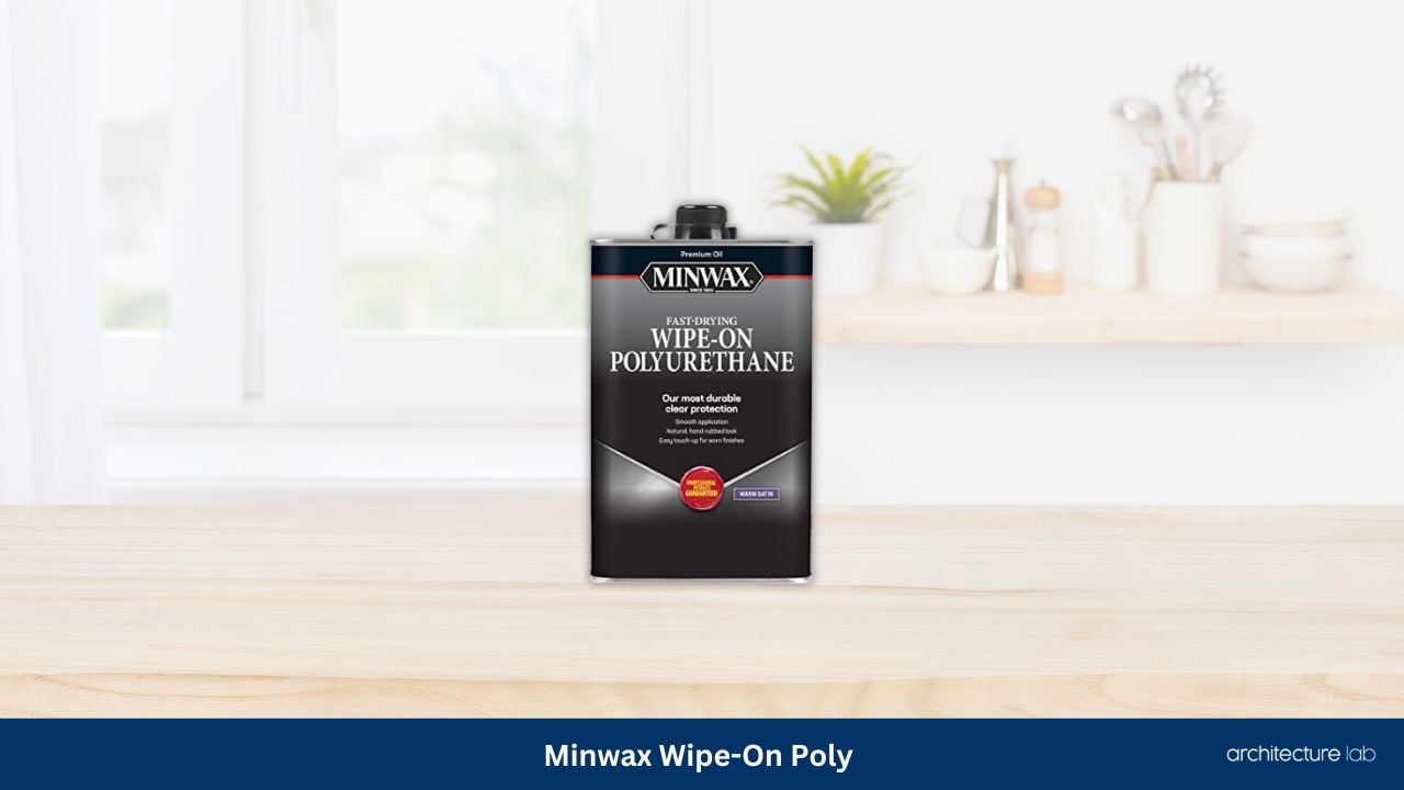 Minwax wipe on poly