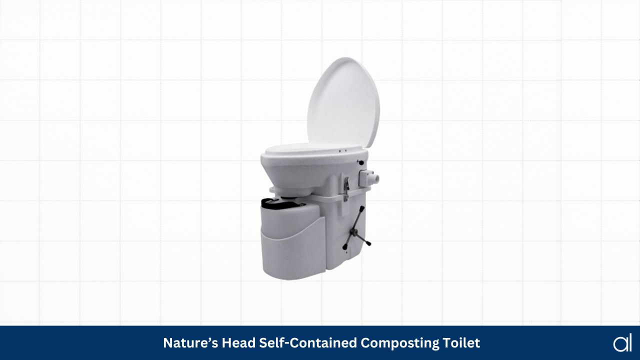 Natures head self contained composting toilet