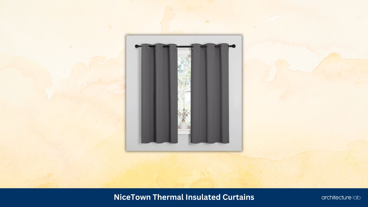 Nicetown thermal insulated curtains 1